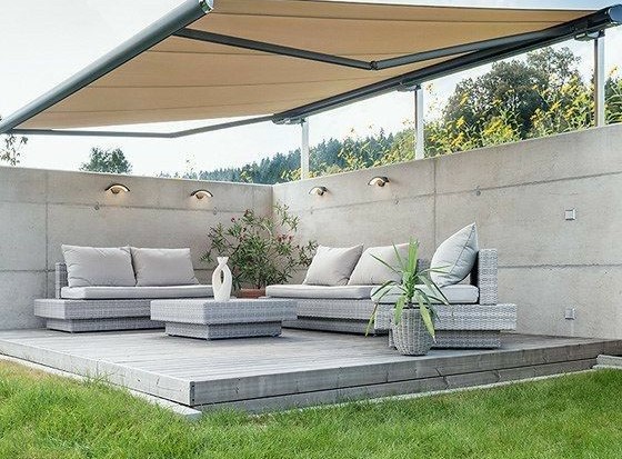 تركيب مظلات حدائق حديثة تعزز جمال المساحات الخارجية في الرياض